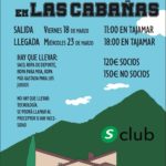 Plan del viernes 11 y sábado 12