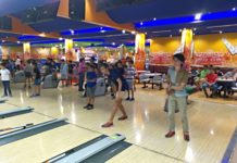 Flipando en la bolera