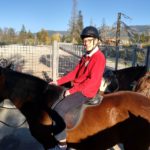 A caballo, recorre la pradera