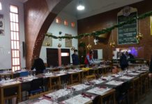 Comida solidaria de Navidad