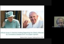 Charla virtual sobre Covid19 y Eutanasia