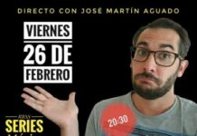 Sesión Online con José Martín Aguado, gran experto en series, música y RRSS