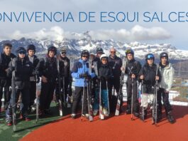 convivencia de esquí